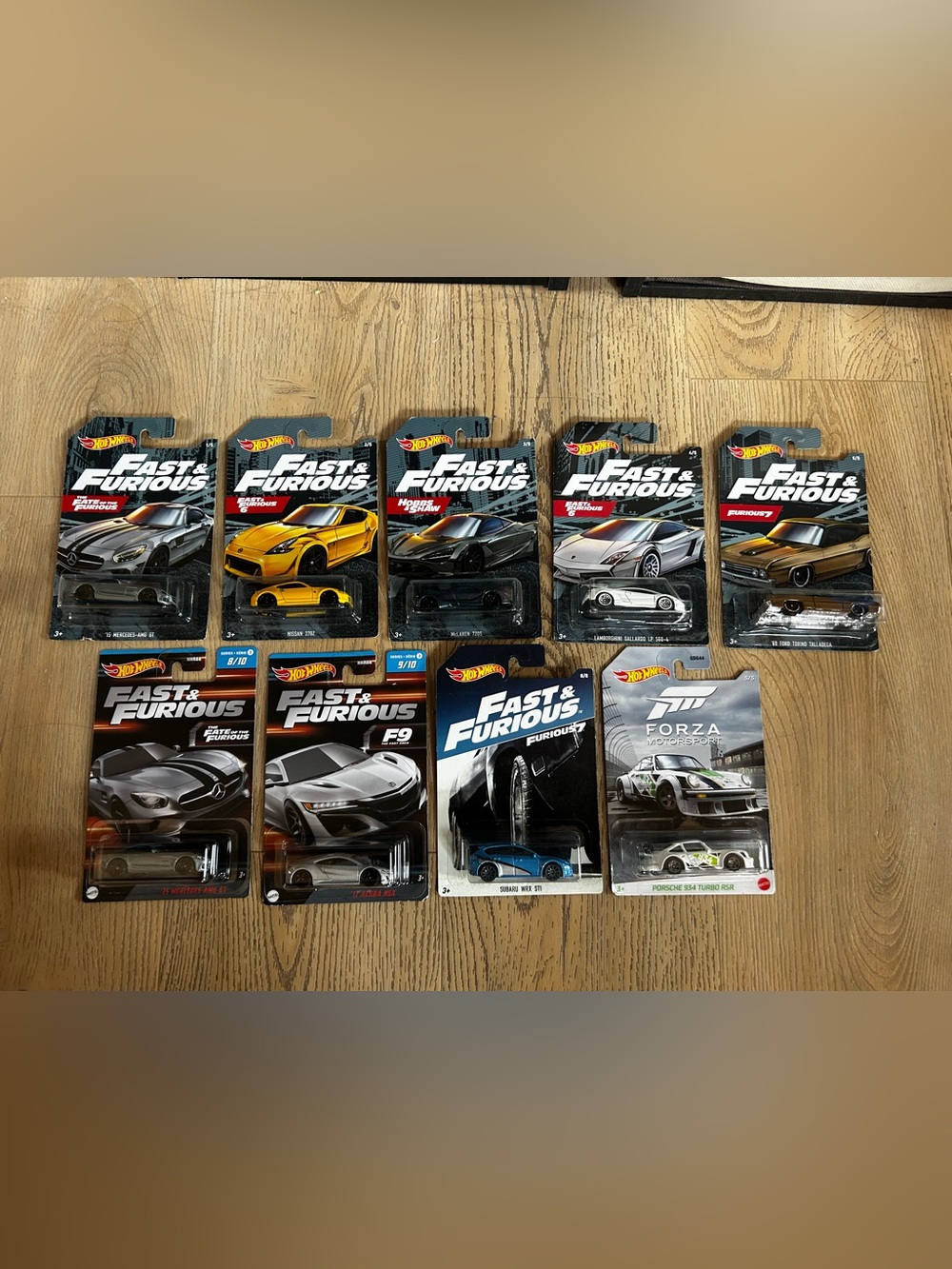 Hot Wheels Fast & Furious Lot